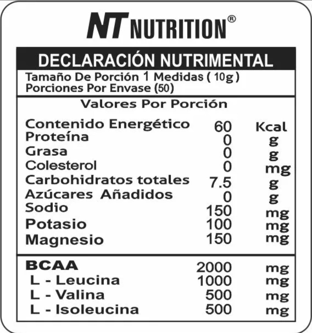 NT NUTRITION hydratation + BCAA