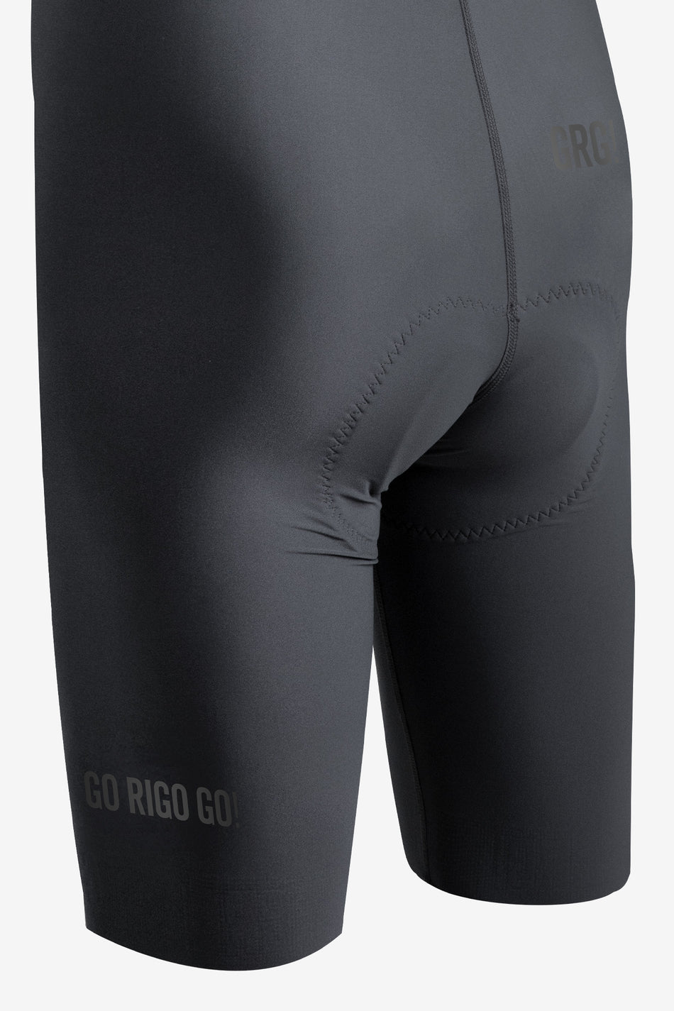 BIB SHORT HOMBRE KM200 - PLATINO