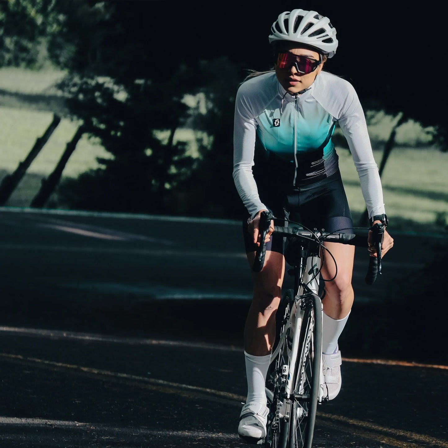 Jersey Aqua Mujer